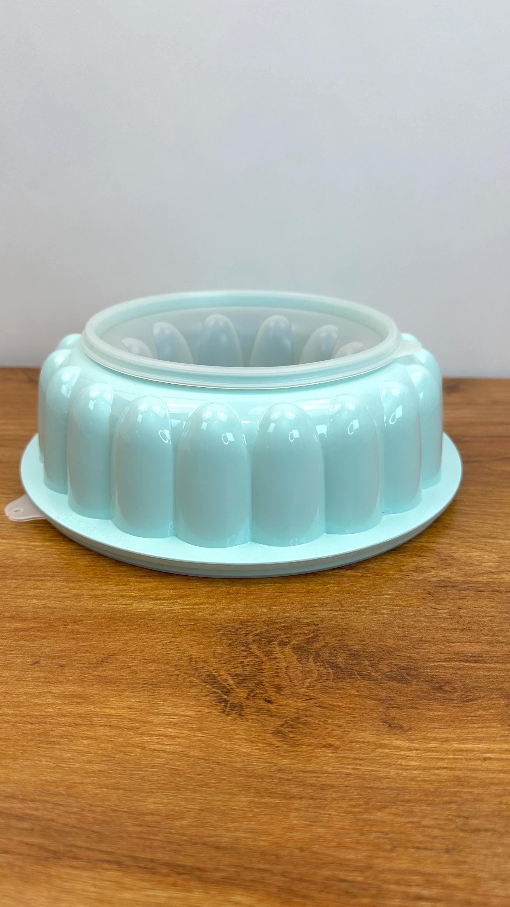Vintage Ice Blue Tupperware Jello Mold | Jell-O, Jel-Ring | Like New Condition