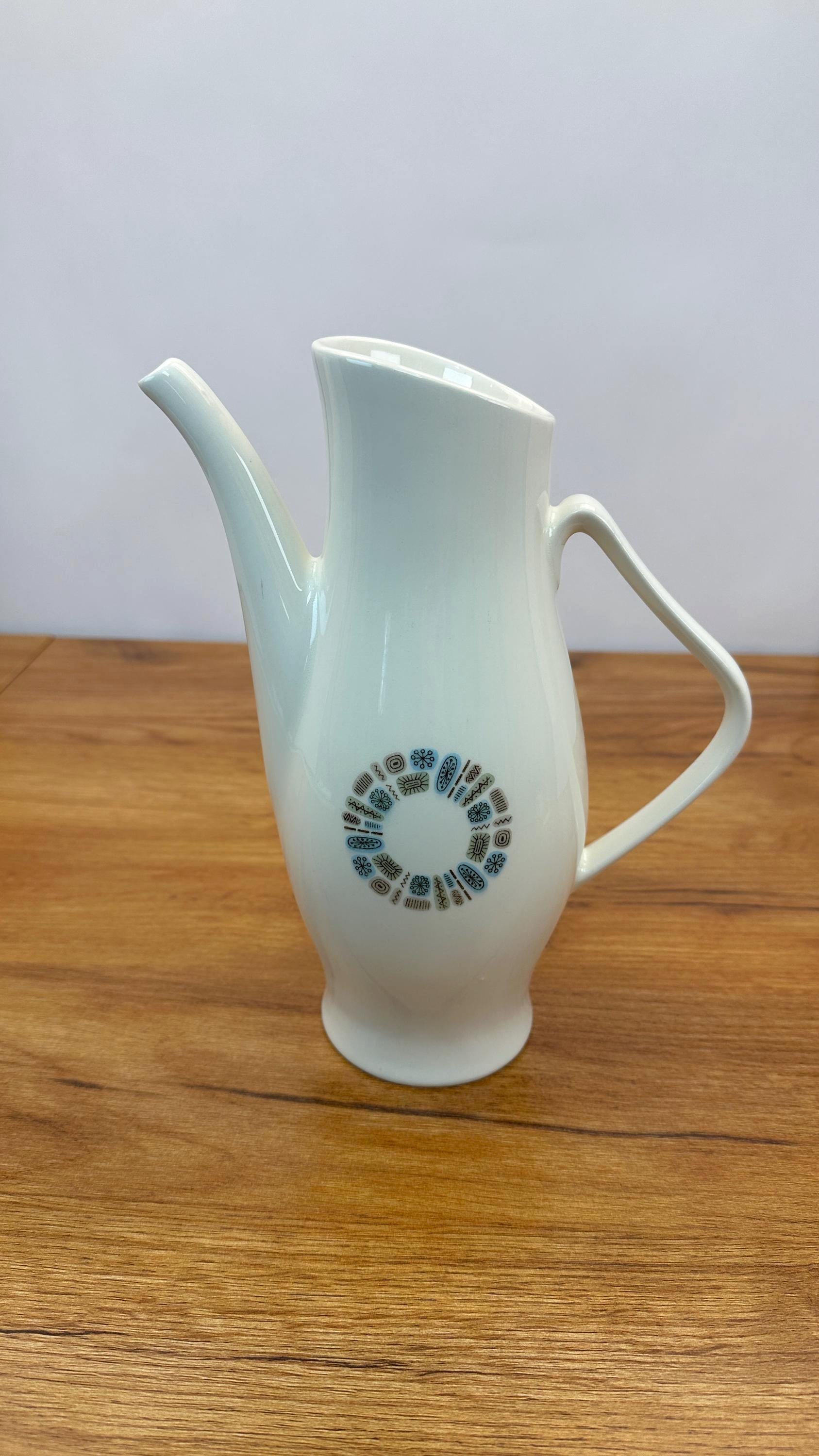 Vintage Temporama Coffee Tea Pot Canonsburg Pottery Atomic 60's - NO LID